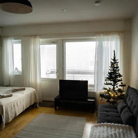 アパート Center Sauna ロヴァニエミ